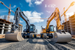 Pelle sur Pneus : Comment Choisir entre Pelleteuse et Pelle à Pneus