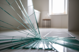 Paroi de douche qui explose : assurance et prise en charge