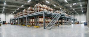 Mezzanine industrielle : comment doubler votre surface de stockage ?